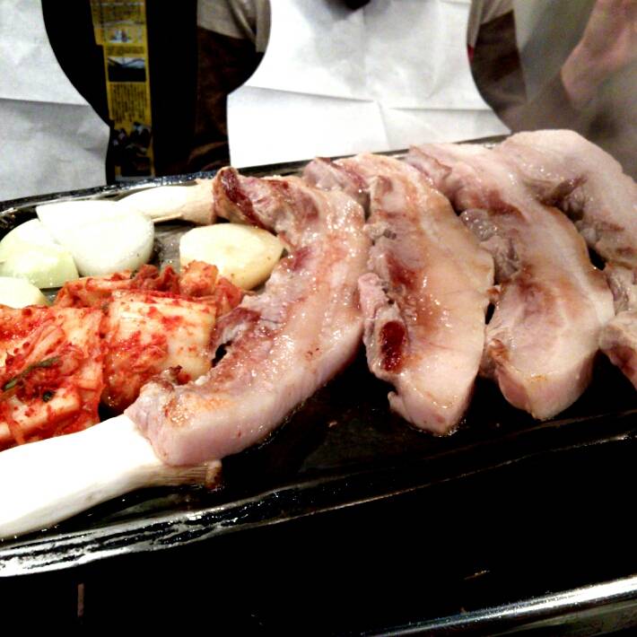 究極の厚切りサンギョプサル