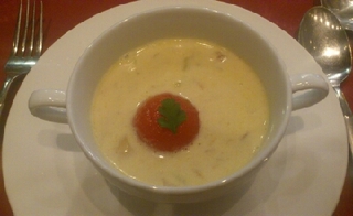 トマトのクラムチャウダー