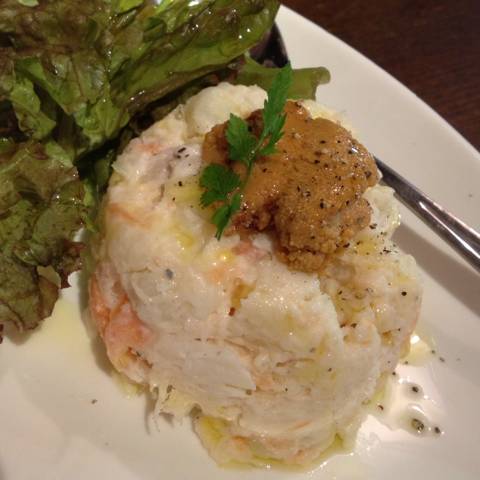 魚介のポテトサラダ　