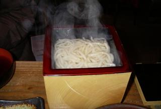 天ぷらと釜揚げうどん