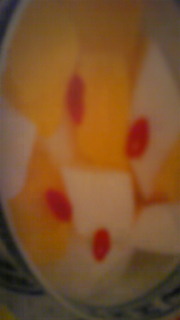 マンゴー杏仁豆腐