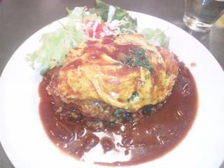 オムハヤシセット