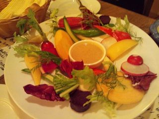 信州野菜のバーニャカウダ