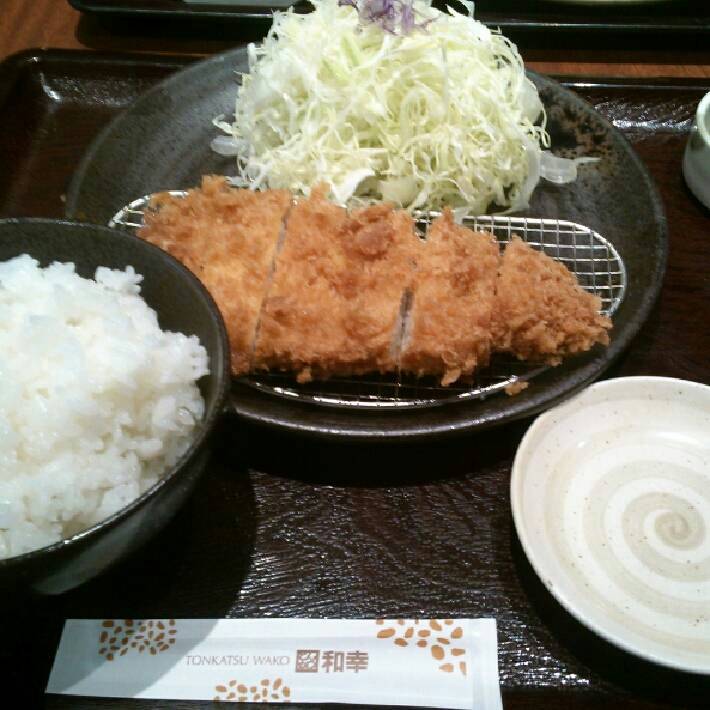 ロースかつランチ