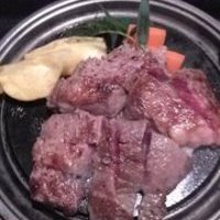 お昼のステーキ膳