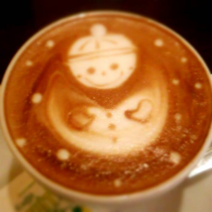 カフェラテ