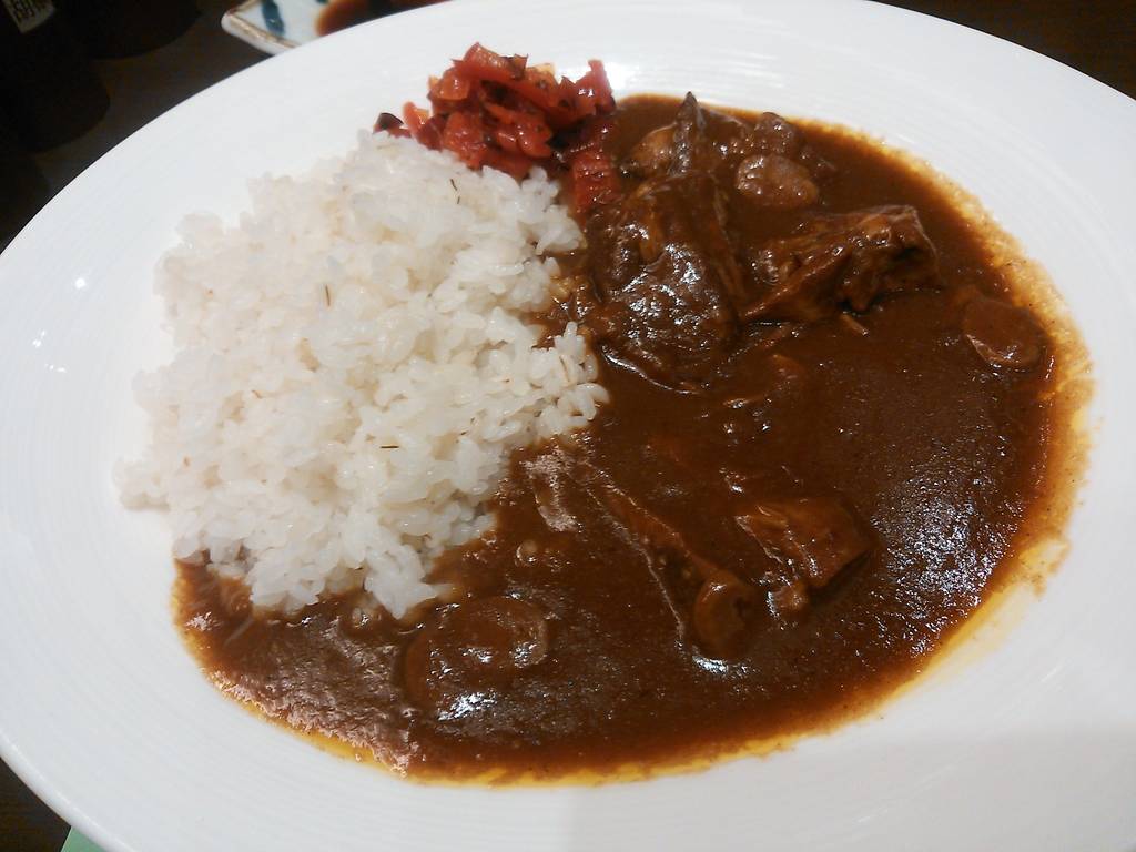 牛たんカレー定食