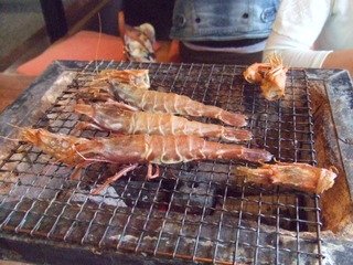 海鮮網焼き