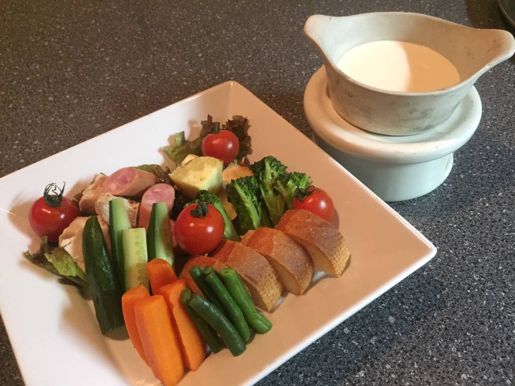 とろ～り濃厚！チーズフォンデュ