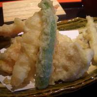 京のお野菜と大海老の天麩羅御膳