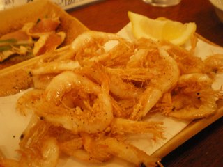 白海老の唐揚げ