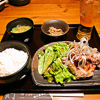 若鶏の唐揚げ定食