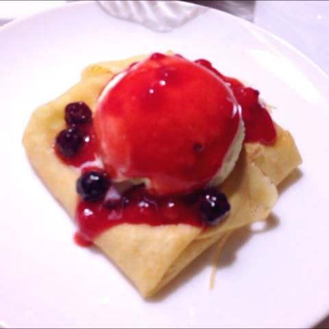 クレープ（ベリー）