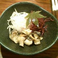 つぶ貝の山葵漬け