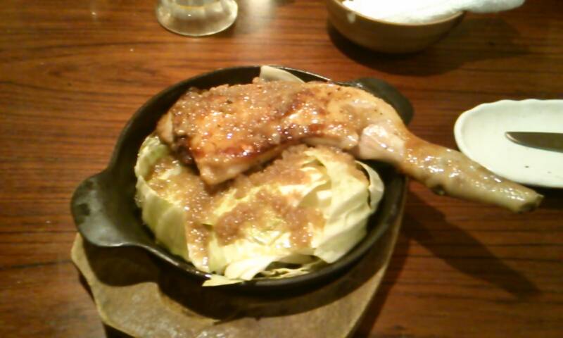 骨付き熟成鶏のがぶり焼き