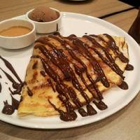 バナナヘーゼルナッツクレープ