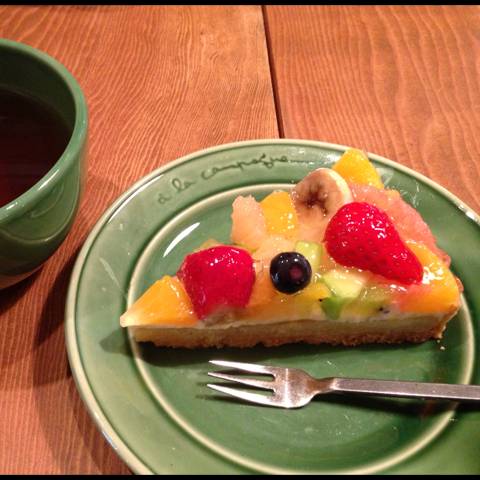 フルーツのタルト