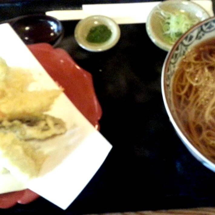 天ぷらそば