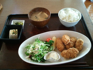 カキフライ定食