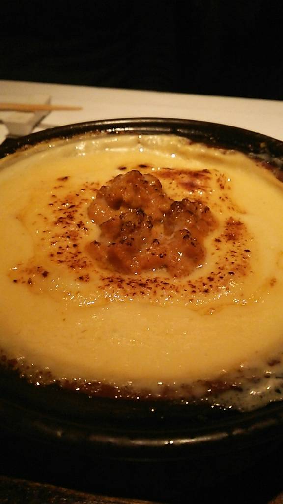 焼雲丹のグラタン