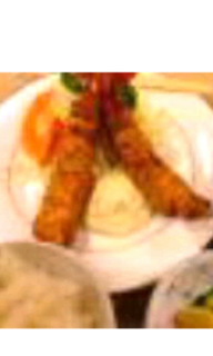 エビフライ定食