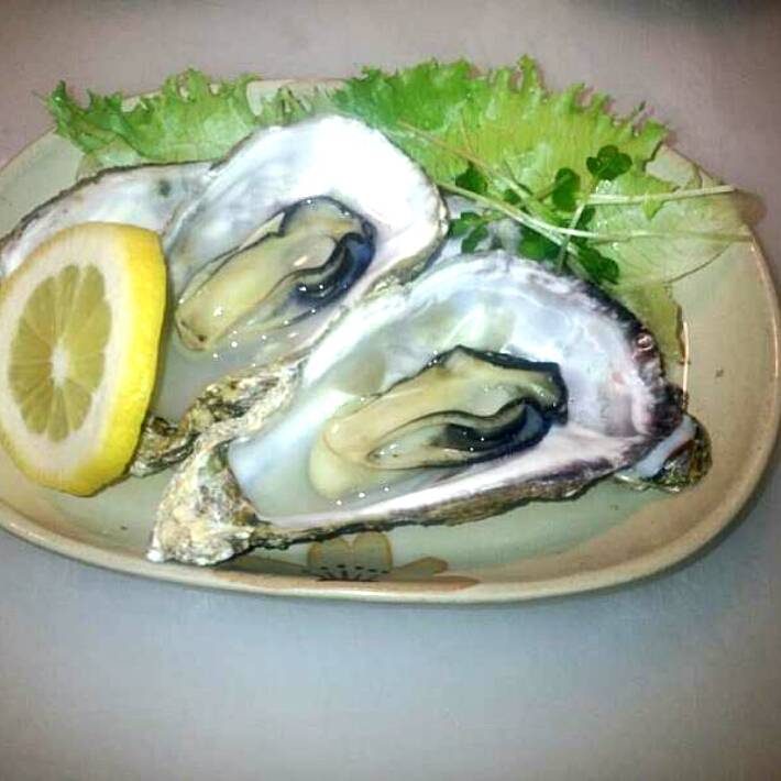 殻付き焼き牡蠣