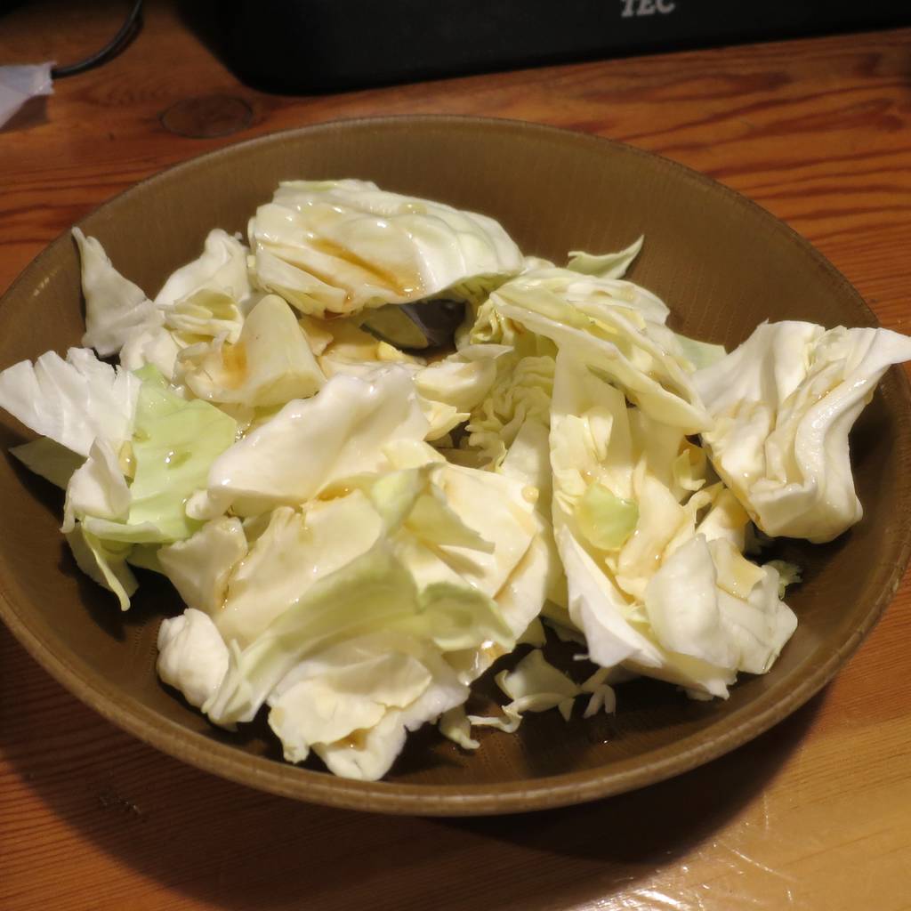 キャベツ盛＋ごま油