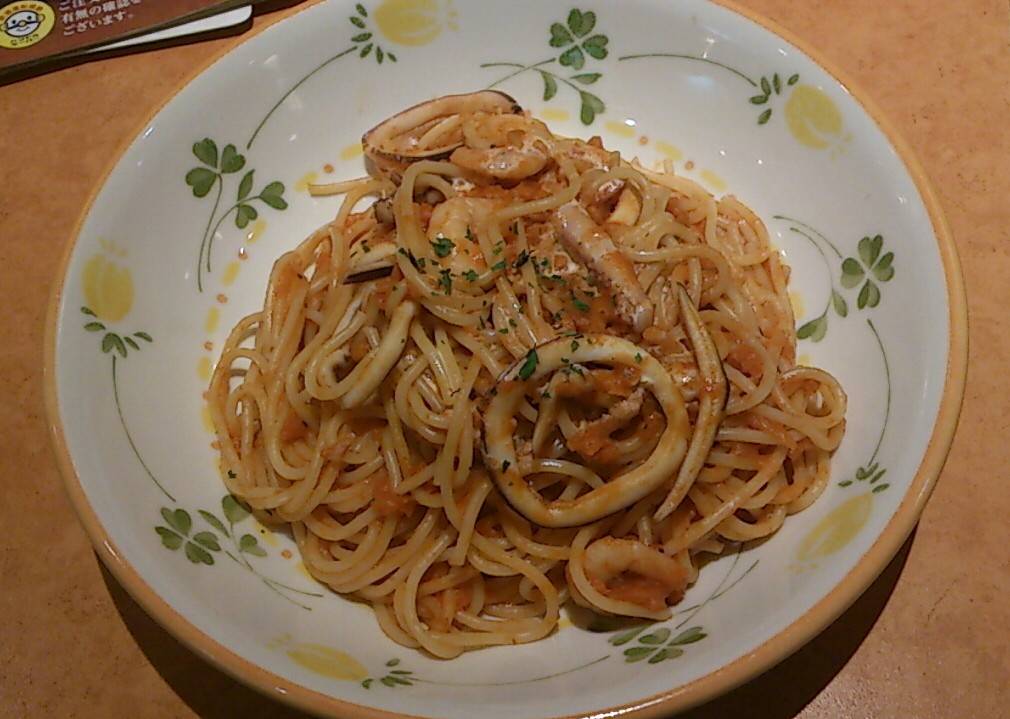 トマトクリームスパゲッティ