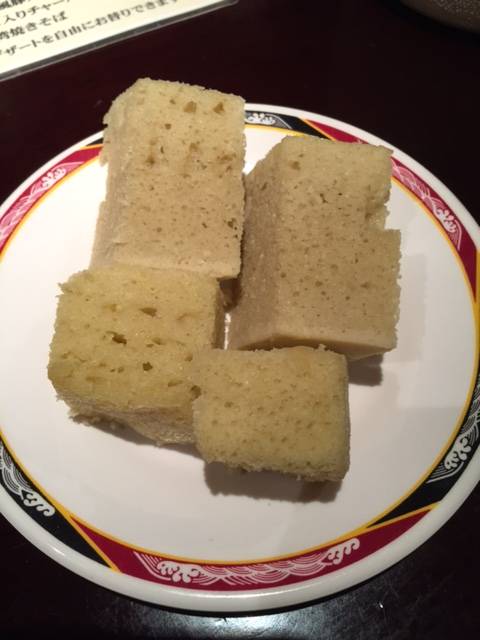 デザートバイキングの蒸しパン