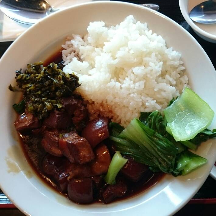 台湾豚角煮丼