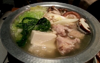 地鶏の水焚き鍋