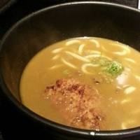 かつカレーのおうどん
