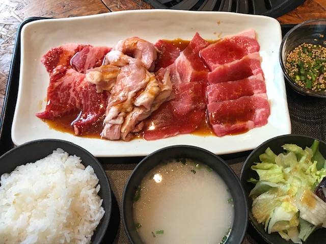 特盛り焼肉ランチ