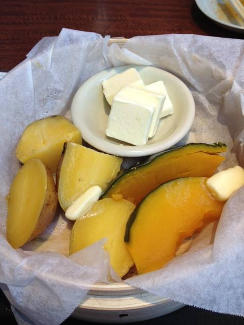 十勝産インカの目覚めとかぼちゃバター