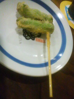 串揚げ　ししとう