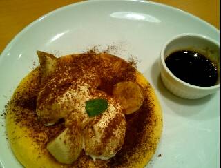 ティラミスバナナパンケーキ