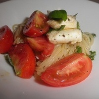 トマトの冷製スパゲティー