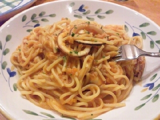 トマトクリームスパゲッティ