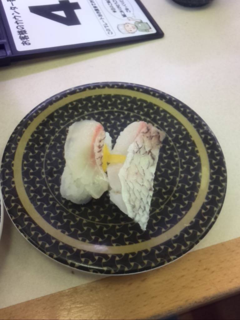 昆布じめ風まだい