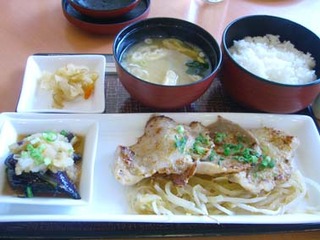 四元豚の塩麹焼き膳