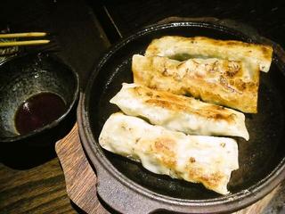 鉄板焼き棒餃子