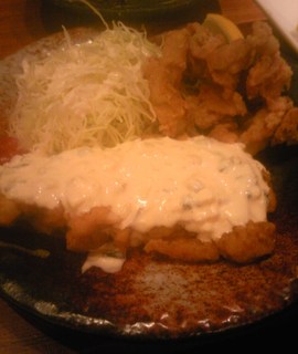 鶏軟骨とチキン南蛮の盛合わせ