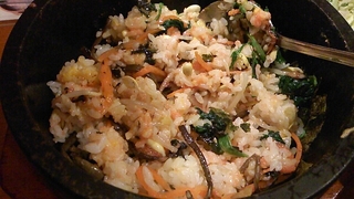 明太石焼ビビンパ定食