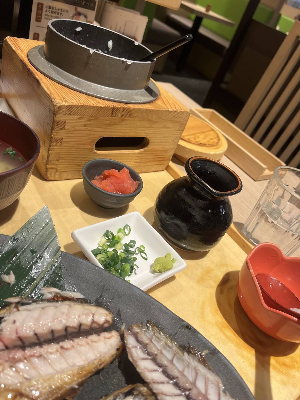 とろ鯖一夜干し定食