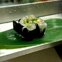 生しらす　握り