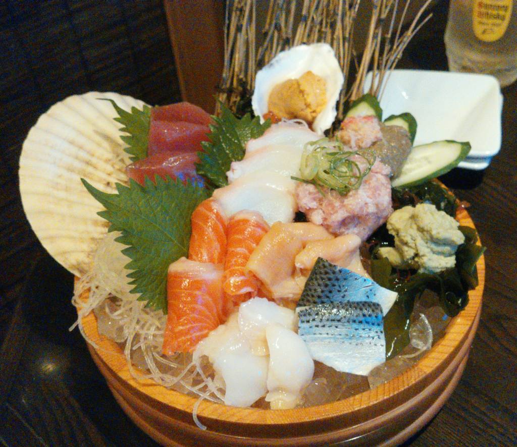 海鮮市場盛り
