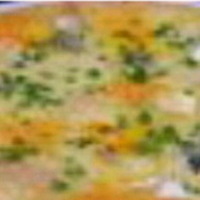 たっぷりチーズのピザ￥１２５０