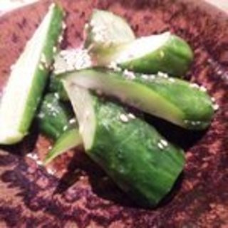きゅうり胡麻和え