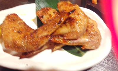 手羽先の七味焼