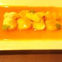 クリスマスディナー￥１００００鱈と帆立貝…